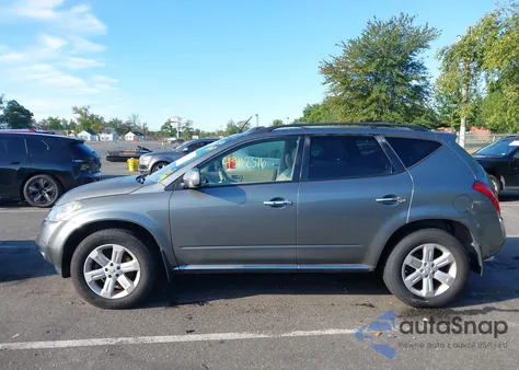 2007 Nissan Murano Sl from USA, damaged, VIN JN8AZ08W67W613013